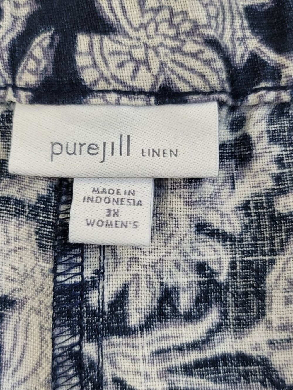 J Jill Pure Jill Pull On Shorts 3X Plus Plus Size Floral Summer Coastal Resort - Picture 3 of 8
